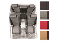 JEEP 13-18 WRANGLER JK - 2 DOOR NEOPRENE SEAT COVER SET FRONT/REAR - BLACK