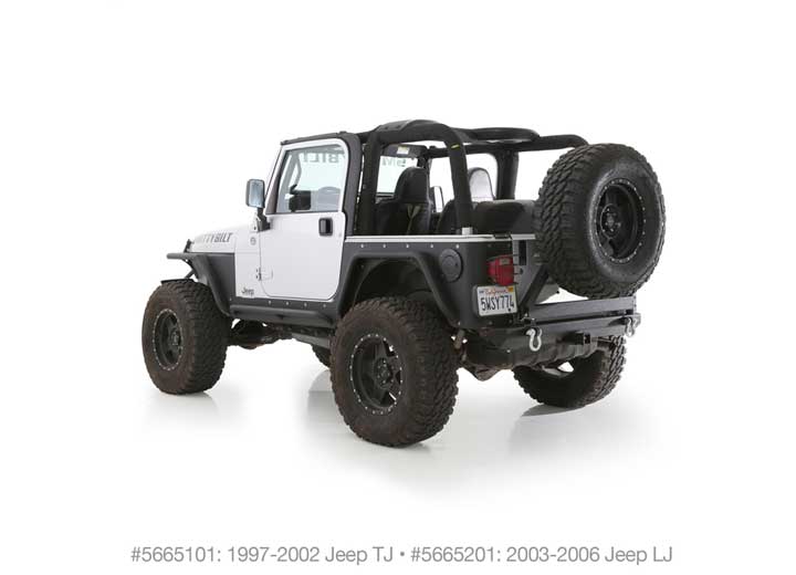 03-06 WRANGLER TJ REPLACEMENT MOLLE SPORT BAR COVER KIT