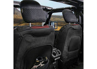 20-C GLADIATOR JT GEN2 NEOPRENE FRONT/REAR SEAT COVER; RED/BLACK