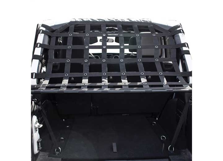 18-C WRANGLER JL 4DR C-RES.2 - CARGO RESTRAINT SYSTEM; BLACK 2" WEBBING Smittybilt