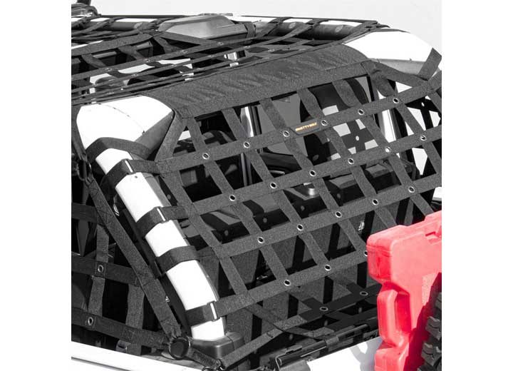 18-C WRANGLER JL 4DR C-RES.2 - CARGO RESTRAINT SYSTEM; BLACK 2" WEBBING Smittybilt