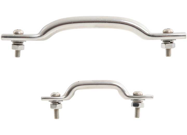55-95 CJ & WRANGLER (YJ) WINDSHIELD TIE DOWN KIT - STAINLESS STEEL