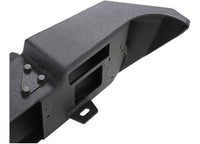 87-06 WRANGLER YJ/TJ/LJ XRC REAR TIRE CARRIER BUMPER; BLACK TEXTURED Smittybilt
