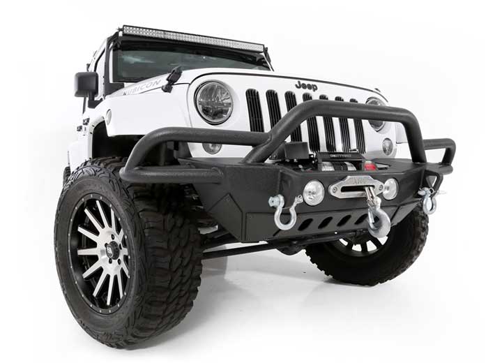 07-18 WRANGLER JK 2/4 DR SRC GEN2 FRONT BUMPER; BLACK