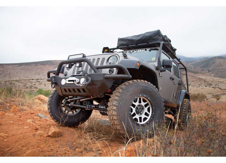 07-18 WRANGLER JK 2/4 DR SRC GEN2 FRONT BUMPER; BLACK