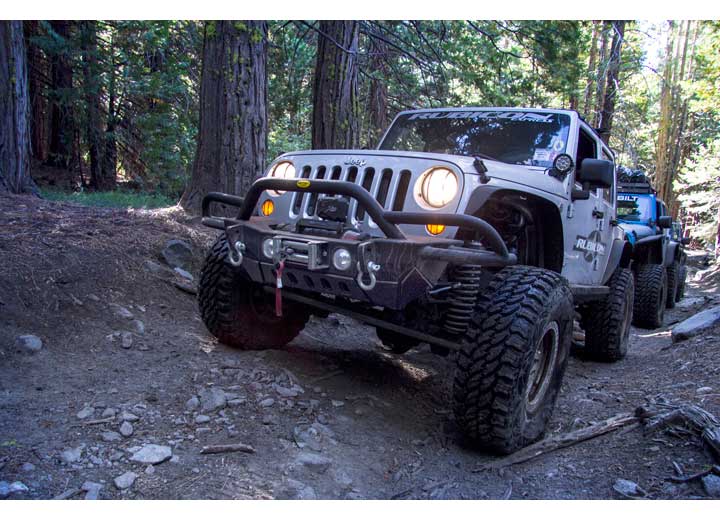 07-18 WRANGLER JK 2/4 DR SRC GEN2 FRONT BUMPER; BLACK