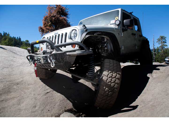 07-18 WRANGLER JK 2/4 DR SRC GEN2 FRONT BUMPER; BLACK