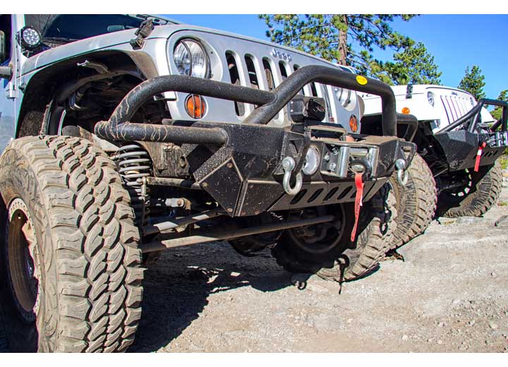 07-18 WRANGLER JK 2/4 DR SRC GEN2 FRONT BUMPER; BLACK