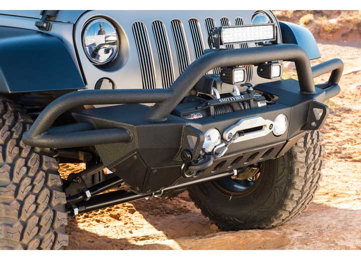 07-18 WRANGLER JK 2/4 DR SRC GEN2 FRONT BUMPER; BLACK