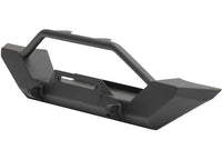 97-06 WRANGLER TJ/LJ XRC ROCK CRAWLER FRONT BUMPER W/GRILLE GUARD & D-RING MOUNTS;  BLACK TEXTURED