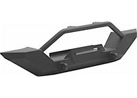 97-06 WRANGLER TJ/LJ XRC ROCK CRAWLER FRONT BUMPER W/GRILLE GUARD & D-RING MOUNTS;  BLACK TEXTURED