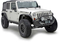 07-18 WRANGLER JK XRC 4IN FENDER FLARES; SET OF 4; BLACK TEXTURED Smittybilt