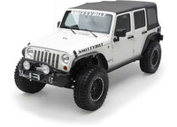 07-18 WRANGLER JK XRC 4IN FENDER FLARES; SET OF 4; BLACK TEXTURED Smittybilt