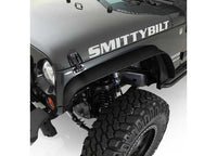 07-18 WRANGLER JK XRC 4IN FENDER FLARES; SET OF 4; BLACK TEXTURED Smittybilt