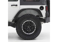 07-18 WRANGLER JK XRC 4IN FENDER FLARES; SET OF 4; BLACK TEXTURED Smittybilt