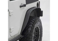 07-18 WRANGLER JK XRC 4IN FENDER FLARES; SET OF 4; BLACK TEXTURED Smittybilt