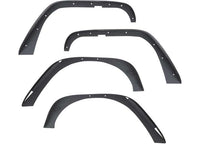 07-18 WRANGLER JK XRC 4IN FENDER FLARES; SET OF 4; BLACK TEXTURED Smittybilt