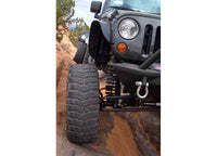 07-18 WRANGLER JK XRC 4IN FENDER FLARES; SET OF 4; BLACK TEXTURED Smittybilt