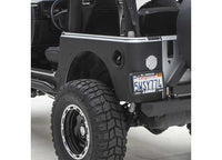 97-06 WRANGLER TJ 2 DOOR XRC REAR CORNER GUARDS - BLACK TEXTURED Smittybilt