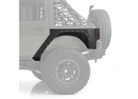 07-18 WRANGLER JK 4 DR XRC REAR CORNER ARMOR; COMPLETE INNER LINER; BLACK TEXTURED