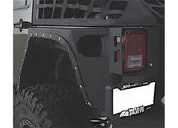07-18 WRANGLER JK 4 DR XRC REAR CORNER ARMOR; COMPLETE INNER LINER; BLACK TEXTURED