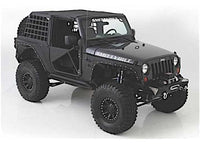 07-18 WRANGLER JK 4 DR XRC REAR CORNER ARMOR; COMPLETE INNER LINER; BLACK TEXTURED