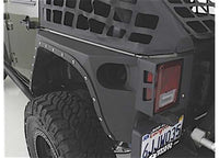 07-18 WRANGLER JK 4 DR XRC REAR CORNER ARMOR; COMPLETE INNER LINER; BLACK TEXTURED