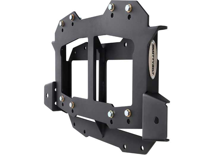18-C JEEP WRANGLER JL SPARE TIRE RELOCATION BRACKET; FITS UP TO 35IN TIRE