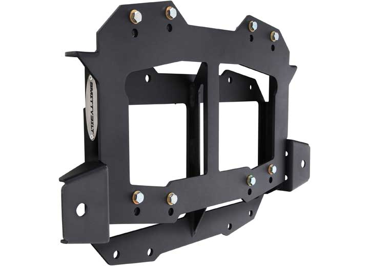 18-C JEEP WRANGLER JL SPARE TIRE RELOCATION BRACKET; FITS UP TO 35IN TIRE