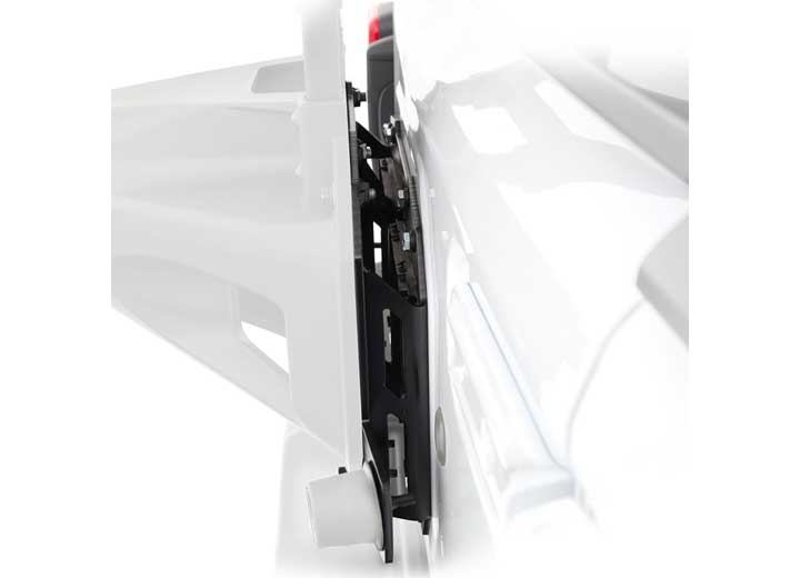 18-C JEEP WRANGLER JL SPARE TIRE RELOCATION BRACKET; FITS UP TO 35IN TIRE