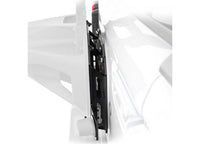 18-C JEEP WRANGLER JL SPARE TIRE RELOCATION BRACKET; FITS UP TO 35IN TIRE