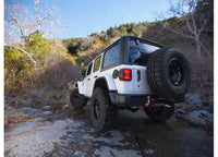 18-C JEEP WRANGLER JL SPARE TIRE RELOCATION BRACKET; FITS UP TO 35IN TIRE