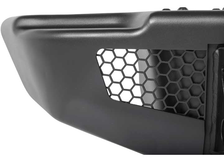 18-C WRANGLER JL 2/4DR STRYKER REAR BUMPER; BLACK