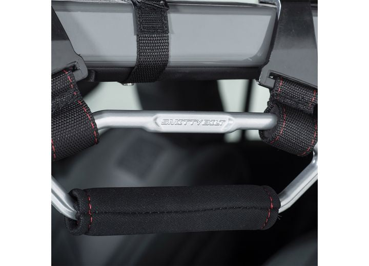 18-C WRANGLER JL; 20-C GLADIAOR JT EXTREME GRAB HANDLES; BLACK/SILVER; 2PC