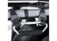 18-C WRANGLER JL; 20-C GLADIAOR JT EXTREME GRAB HANDLES; BLACK/SILVER; 2PC