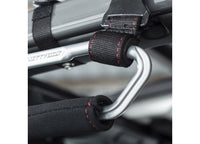 18-C WRANGLER JL; 20-C GLADIAOR JT EXTREME GRAB HANDLES; BLACK/SILVER; 2PC