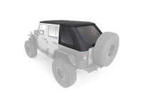 07-18 WRANGLER JK 4 DR BOWLESS COMBO TOP KIT W/TINTED WINDOWS; BLACK DIAMOND