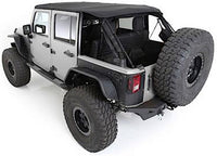 07-18 WRANGLER JK 4 DR BOWLESS COMBO TOP KIT W/TINTED WINDOWS; BLACK DIAMOND