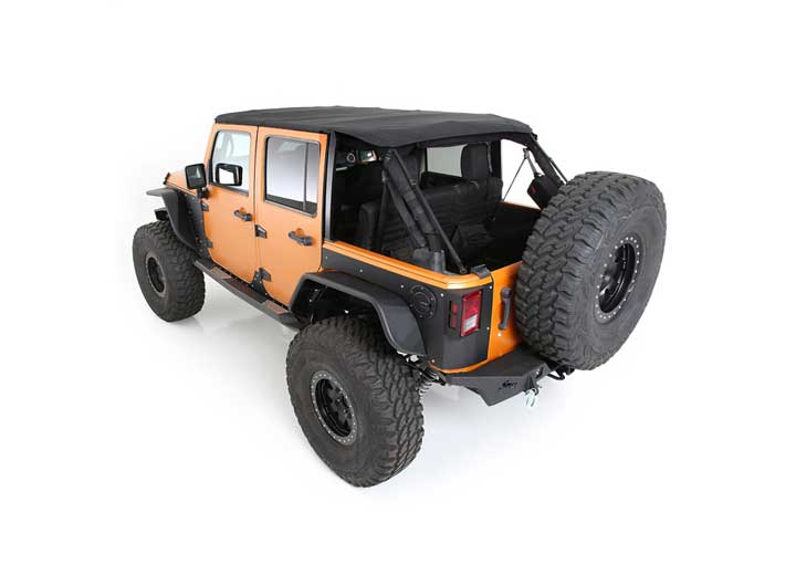 07-18 JEEP WRANGLER JK 4 DR PROTEK BOWLESS COMBO TOP KIT W/TINTED WINDOWS