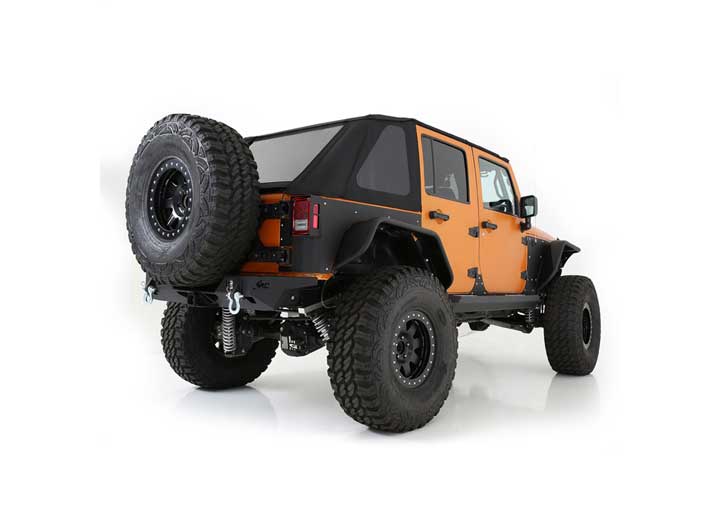 07-18 JEEP WRANGLER JK 4 DR PROTEK BOWLESS COMBO TOP KIT W/TINTED WINDOWS