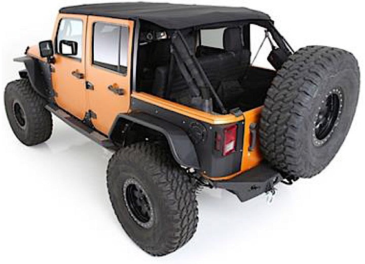07-18 JEEP WRANGLER JK 4 DR PROTEK BOWLESS COMBO TOP KIT W/TINTED WINDOWS