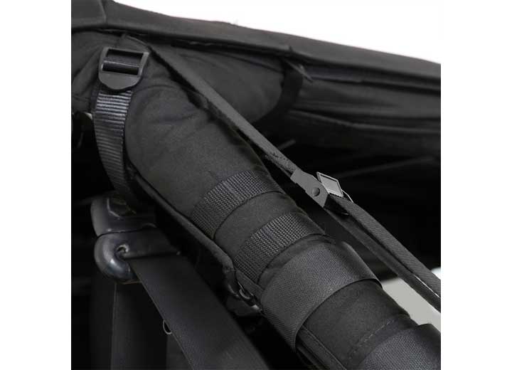 07-18 WRANGLER JK 4DR BOWLESS COMBO TOP W/TINTED WINDOWS W/NO UPPER DOORS; PROT3K BLACK