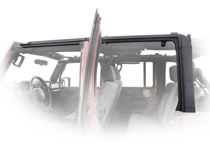 07-18 WRANGLER JK 4DR OE- STYLE DOOR SURROUNDS; INCLUDES SIX KNOBS
