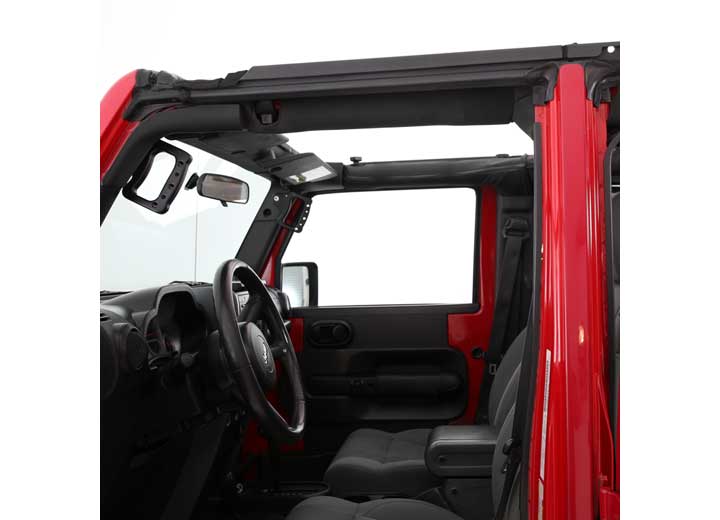 07-18 WRANGLER JK 4DR OE- STYLE DOOR SURROUNDS; INCLUDES SIX KNOBS