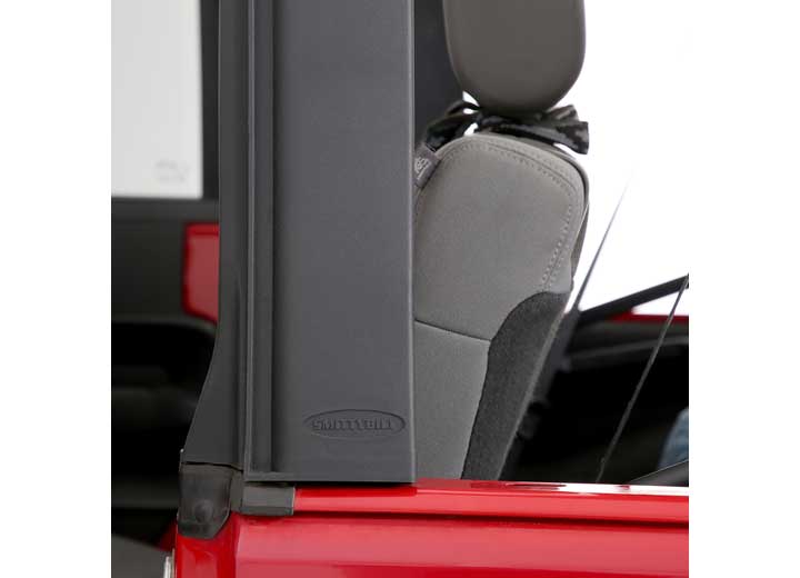 07-18 WRANGLER JK 4DR OE- STYLE DOOR SURROUNDS; INCLUDES SIX KNOBS