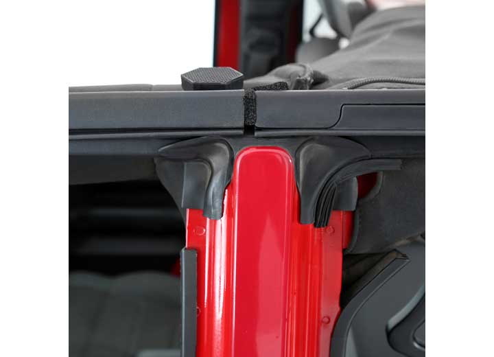 07-18 WRANGLER JK 4DR OE- STYLE DOOR SURROUNDS; INCLUDES SIX KNOBS