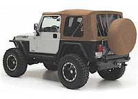 97-06 WRANGLER (TJ) SOFT TOP - OEM REPLACEMENT W/TINTED WINDOWS - DENIM SPICE Smittybilt
