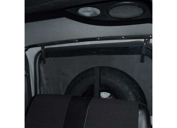 97-06 WRANGLER TJ REPLACEMENT SOFT TOP W/TINTED WINDOWS & UPPER DOOR SKINS; BLACK DIAMOND