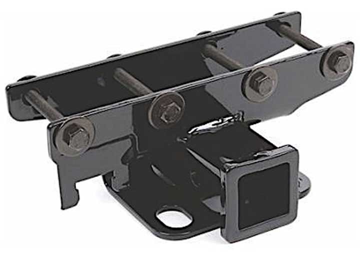 07-18 WRANGLER JK 2/4DR FACTORY STYLE 2IN RECEIVER HITCH; CLASS III; BOLT ON; GLOSS BLACK