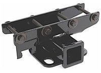 07-18 WRANGLER JK 2/4DR FACTORY STYLE 2IN RECEIVER HITCH; CLASS III; BOLT ON; GLOSS BLACK